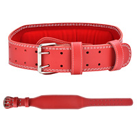 Ceinture de fitness de haute qualité en PU, réglable, unisexe, épaisseur 10 mm, ceinture de soutien lombaire pour la musculation