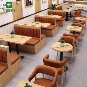 Wholesale Traditional Wooden Restaurant Furniture Sets-Eco-Friendly Durable Dining Tables and Chairs for Restaurants and Cafes