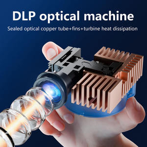 Mini Proyector DLP para Exteriores, Inteligente, Android, WiFi, Portátil, 720P, Compatible con 4K, 3D, con Batería, para Películas Familiares y Juegos - Product Image 4