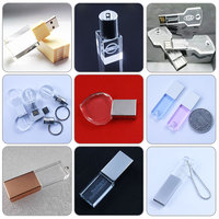 Memorias USB 2.0 y 3.0 Personalizadas de Fábrica, Tarjetas USB en Blanco, Pendrive con Logotipo de Empresa Impreso, Regalos Empresariales, Disco U