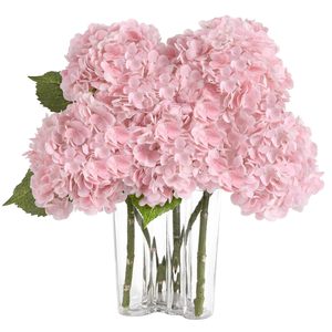 Fleurs artificielles réalistes Hydranega, fausses fleurs en latex au toucher réel, fleurs blanches pour la décoration, arrangements floraux de mariage, vente en gros - Product Image 3