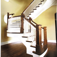 3D Indoor Holz profil Holz Stufen treppe Riser Holztreppe Teile