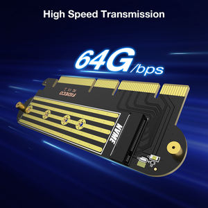 M.<span class=keywords><strong>2</strong></span> NVMe SSD a PCIE 4.0x4 scheda adattatore supporto PCI Express 4.0x4 64Gbps 2230 2242 2260 2280 scheda di espansione - Product Image 2