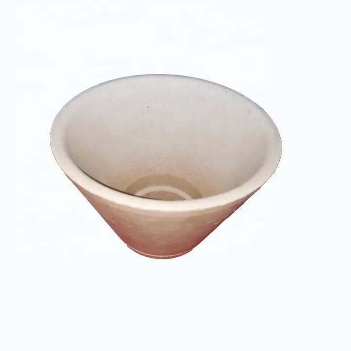 중국산 세라믹 Al2O3 붓는 컵 작은 주문 허용