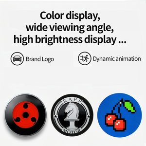 Emblema Posteriore LED Dinamico per Auto, Badge Decorativo Illuminato e Animato Compatibile con X3 X5 X7 M3 M4 M8 IX1 <span class=keywords><strong>IX3</strong></span> - Product Image 5
