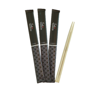 Palillos gemelos únicos de eliminación de bambú natural Palitos de sushi personalizados Hashi - Product Image 1