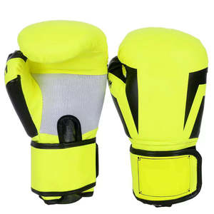 Gants de boxe professionnels en cuir PU personnalisés de 10oz pour adultes Gants d'entraînement MMA confortables - Product Image 4