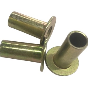 <span class=keywords><strong>Rivet</strong></span> de frein en acier zingué coloré 8x20mm DIN7338, doublure d'embrayage, rivets métalliques entièrement tubulaires - Product Image 2