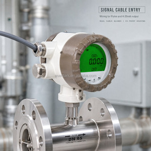 Débitmètre à turbine LWGY pour eau, diesel et méthanol, avec une bonne répétabilité, sortie 1% Pulse 4-20mA - Product Image 3