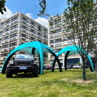 4*4 5*5 Tente gonflable extérieure, imperméable et résistante aux flammes pour le sauvetage des expositions, la publicité et les produits gonflables coupe-vent pour