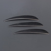 Tir à l'arc 5 pouces parabolique plume de dinde meilleur prix Fletch traditionnel arc classique et flèche chasse tir aubes accessoires
