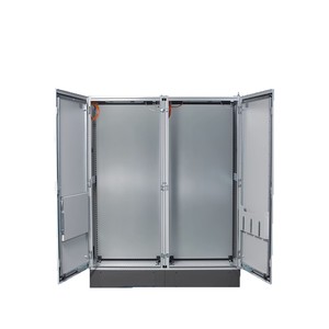กล่องจ่ายไฟกลางแจ้ง สแตนเลส IP54 380 โวลต์ 63 แอมป์ ตู้ควบคุม PLC แบบพับได้ห้าหรือเก้าตอน - Product Image 1