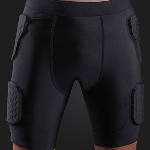 Calzoncillos de compresión de armadura acolchada de gran oferta, pantalones cortos protectores de Rugby para portero de fútbol - Product Image 2