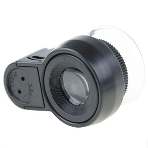 Loupe <span class=keywords><strong>de</strong></span> <span class=keywords><strong>lecture</strong></span> pour bijoutiers illuminée 30X Mini boucle <span class=keywords><strong>de</strong></span> loupe avec lumière vive - Product Image 3