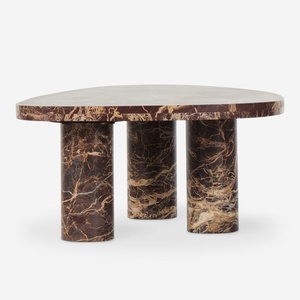 SH pietra mobili a buon mercato prezzo nidificazione tavolino in <span class=keywords><strong>marmo</strong></span> di <span class=keywords><strong>marmo</strong></span> di lusso naturale personalizzato centro <span class=keywords><strong>marmo</strong></span> <span class=keywords><strong>rosso</strong></span> tavolino da caffè - Product Image 5
