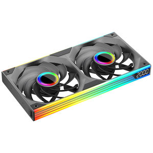 Jungle Leopard Starlink Integrate ARGB 360/240/120 Infinite <b>Mirror</b> Light <b>Plastic</b> Computer Case Cooling Fan Silent PWM high speed - Product Image 2