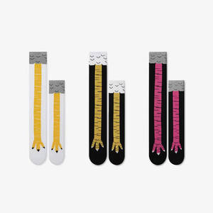 Usine personnalisée drôle coton mignon heureux pieds <span class=keywords><strong>de</strong></span> <span class=keywords><strong>poulet</strong></span> effrayant griffes <span class=keywords><strong>de</strong></span> <span class=keywords><strong>poulet</strong></span> Long Tube sur le genou <span class=keywords><strong>cuisse</strong></span> chaussettes hautes femmes - Product Image 4