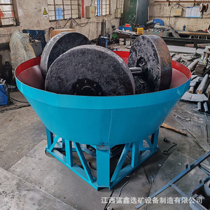 เครื่องบดทองแบบสองล้อ ใช้น้ำสำหรับงานเหมือง อุปกรณ์แปรรูปทองคำ - Product Image 4