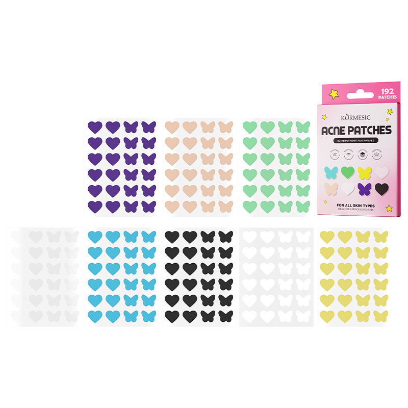 KORMESIC แผ่นแปะสิว Butterfly Love 24 แผ่น * 8