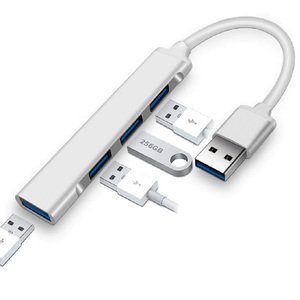 3.0 USB Typ-C Hub Splitter Dockingstation 4-in-1 OTG Hub Adapter Anschluss Bestseller USB-Stick - Product Image 1