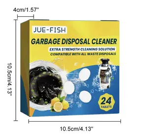 Jue-Fish Sink cleaning tablets Kitchen sink cleaning stains and oil cleaning pipes effervescent tablets