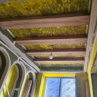 Poutre décorative en PU imitation bois, style classique moderne, imperméable, pour la décoration intérieure des plafonds de maisons et de halls d'hôtels