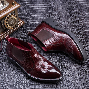 Botas de Trabajo para Hombre, de Cáñamo, con Cordones, Impermeables, Antideslizantes, Estilo Inglés Vintage, con Suela de Goma Cosida a Mano Goodyear - Product Image 4
