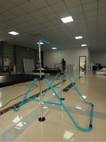Barres horizontales d'intérieur pour enfants, réglables, en acier et caoutchouc, pour la force musculaire, barres de traction portables et pliables pour la gym et le fitness à domicile