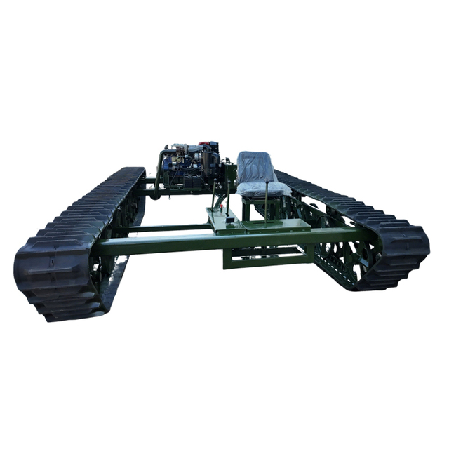 Large Rubber Tracked Chassis and Various Non-Standard Customized Tracked Chassis Robotic Track Chassis