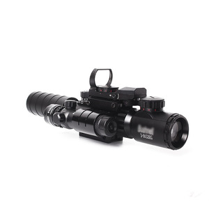 Tactical 3-9X32EG long range telescopic scope Red Green Illuminated HD101 red <b>dot</b> Reflex hunt green laser sight <b>spotting</b> optics - Product Image 3