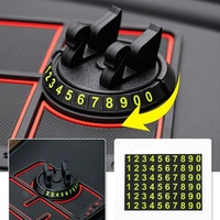 Tapis en silicone antidérapant pour voiture Tapis antidérapant pour tableau de bord de voiture Tapis antidérapant pour téléphone portable Support GPS Tapis collant dans la voiture