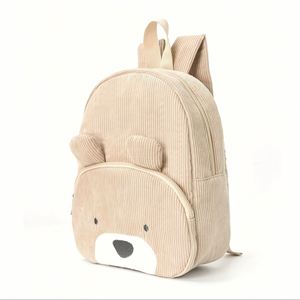 Mochila Escolar con Diseño de Osito Adorable, Gran Capacidad, Estilo Casual, Resistente al Desgaste, Cierre de Cremallera, de Poliéster - Product Image 3