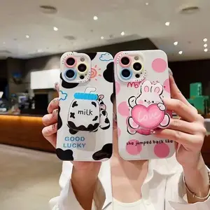 La mayoría de los productos más vendidos Fundas de teléfono de dibujos animados lindos para <span class=keywords><strong>iPhone</strong></span> 15 14 Plus <span class=keywords><strong>13</strong></span> Pro Max 12 11 <span class=keywords><strong>carcasa</strong></span> con soporte carcasas para celulares - Product Image 4