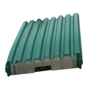 Mn18Cr2 Terex <span class=keywords><strong>Finlay</strong></span> J-1160 J-1175 J-1480 trituradora de mandíbula espaÃ a fijo/Swing placa de la mandíbula precio - Product Image 3