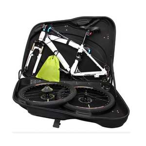 Sac moulé en EVA personnalisé pour le transport de vélos de sport, étui de rangement avec roues, porte-vélo portable pour les voyages - Product Image 2