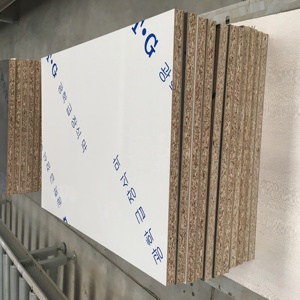 Panneaux de particules de 12 mm, 15 mm, 18 mm, panneaux de particules <span class=keywords><strong>MDP</strong></span> avec papier mélaminé, PET, HPL, UV - Product Image 4