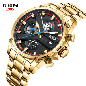 NIBOSI 2513 Fabricant Montre À Quartz Résistant À L'eau Montre De Luxe Homme Personnaliser Logo Montres-Bracelets - Product Image 2