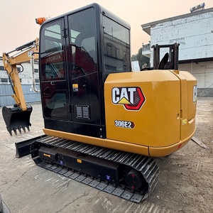 Excavatrice d'occasion durable Caterpillar 306E2 de 6 tonnes avec godet de 0,25 m³ pour la construction résidentielle - Product Image 1