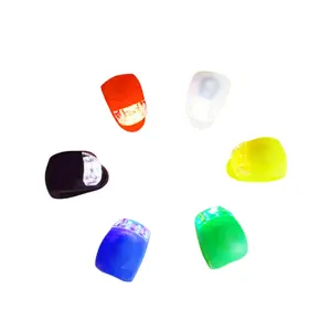 Waterproof Silicone Bike Light/Small Frog Style Smart Folding Silicone Multi-colors Bicycle Led Bike Lights