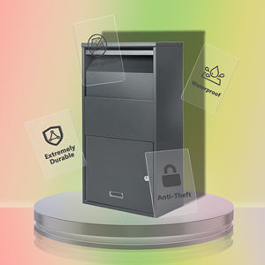 התקנה קלה oem oem odm עיצוב עמיד עמיד נגד גניבה קיר רכוב מכתב חיצוני תיבת מכתב - Product Image 5