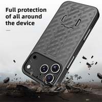 Funda Protectora Resistente a Impactos para Smartphone con Clip para Cinturón Integrado, Carcasa Rígida de PC para 17 Air 17 18 Pro Max, Venta al Por Mayor