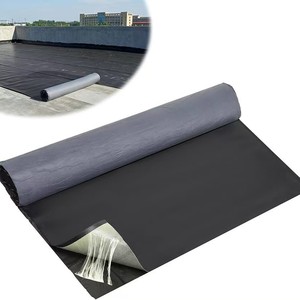Membrane d'étanchéité EPDM en rouleau, monomère ternaire éthylène-propylène-diène, réparation de fuites de toiture de voiture - Product Image 1