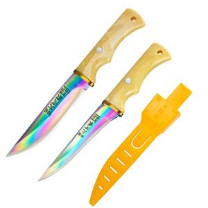 Cuchillo de Carnicero DAIGAYA, Cuchillo de Acero Inoxidable para Camping, Hoja de Punta Caída, Borde Recto, Plástico, 3mm de Grosor, Multiusos, DIY, OEM - Product Image 2