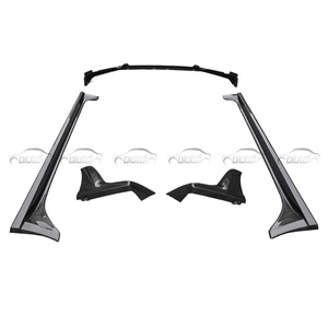 Alerón Delantero de Fibra de Carbono, Faldones Laterales, Difusor Trasero, Splitters, Canards para Honda Civic 11TH FL5 Type R 2022-2023 - Product Image 4