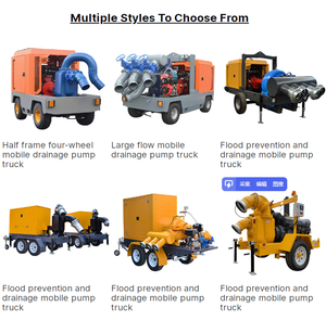 Pompa Antialluvione Mobile Portatile CZME con Motore Diesel Autoadescante per Drenaggio Urbano - Product Image 6