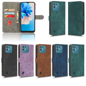 Étui de protection en cuir PU pour appareil photo étui portefeuille avec blocage RFID pour <span class=keywords><strong>Blackview</strong></span> <span class=keywords><strong>A55</strong></span> Pro <span class=keywords><strong>coque</strong></span> de protection pour téléphone portable - Product Image 2