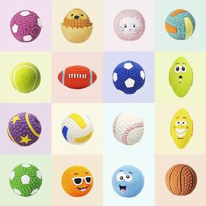 Juego de Juguetes para Mascotas 2026, Pelota de Fútbol, Voleibol, Tenis y Rugby para Gatos, Pelota de Juguete para Perros, Juguete Masticable Indestructible para Perros - Product Image 1