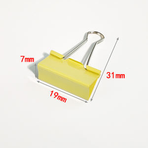 オフィス用カスタムブラック金属バインダークリップ - Product Image 2