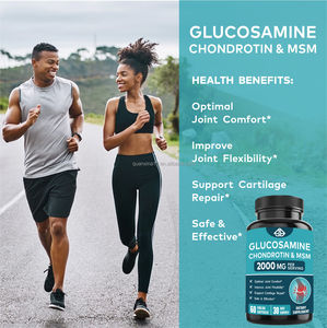 Suplemento Herbal de Glucosamina, MSM y Condroitina para Adultos, Flexibilidad Articular, Comodidad, Reparación del Cartílago, Mejora Ósea - Product Image 2