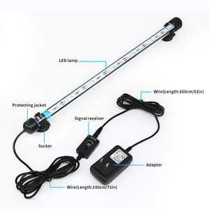 Offre promotionnelle sur des lampes d'<span class=keywords><strong>aquarium</strong></span> élégantes, éclairage <span class=keywords><strong>bleu</strong></span>/blanc/rouge, télécommande, design flexible pour aquariums intérieurs plantés - Product Image 1